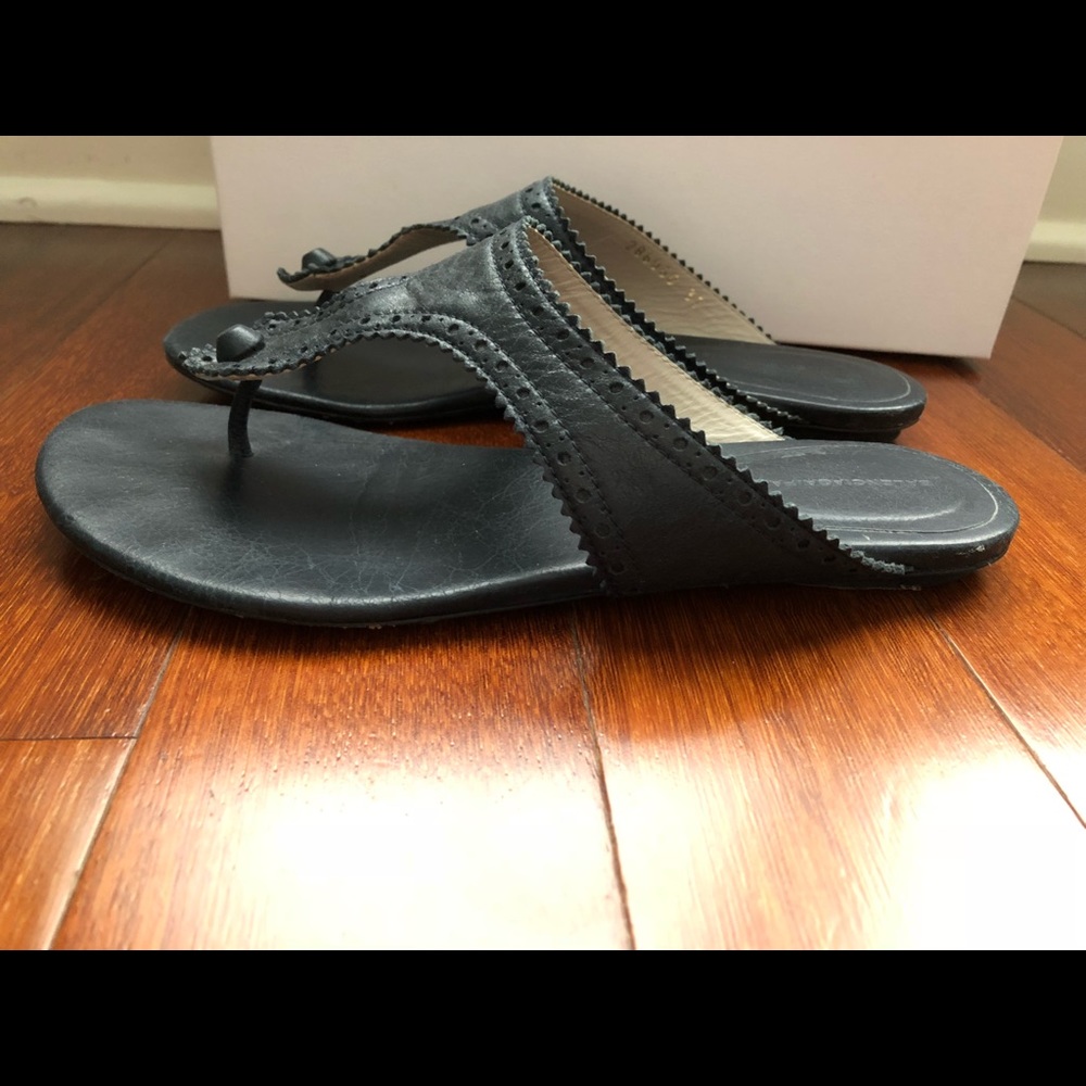 Balenciaga Drk Night Arena Tool Thong Sandals Us7 View 5